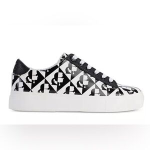 Karl Lagerfeld Cate Diamond Lace Up Sneakers